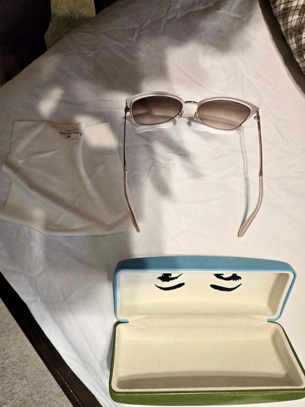 Kate Spade Seraphina/G/S Sunglasses Pink & Green